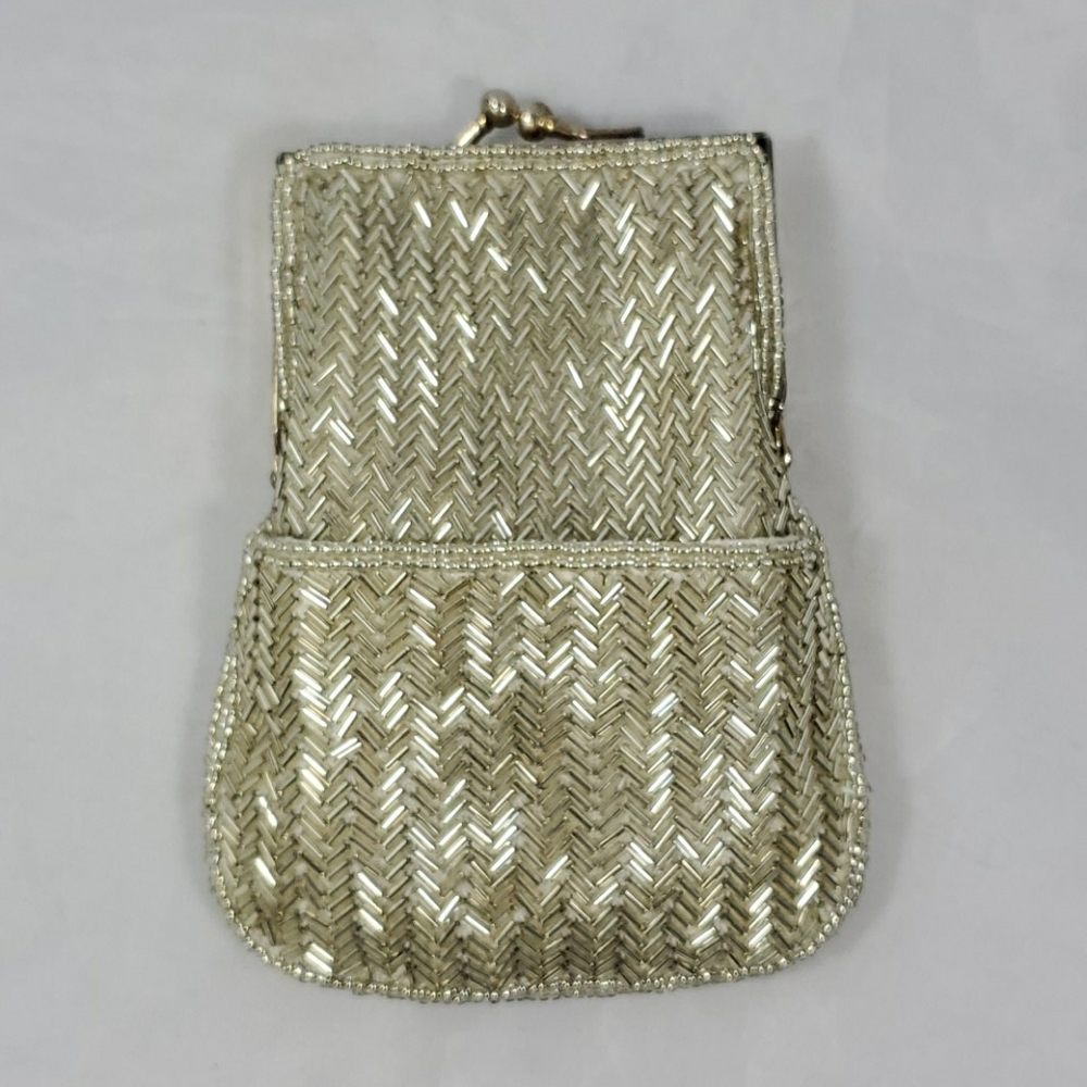La Regale Vintage Cigarette and Coin Clutch